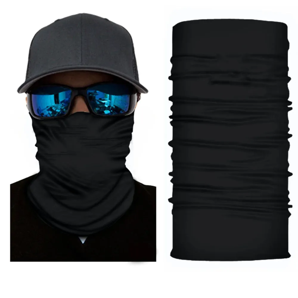 1 Piece Neck Gaiter Tubular Bandana Balaclava Mask