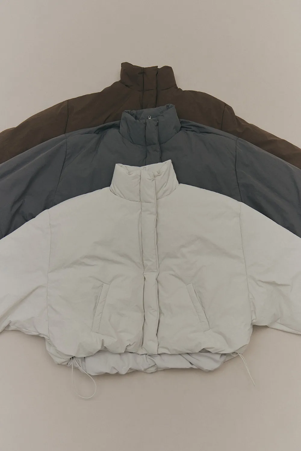 高領極暖90%白鴨絨外套<br>High-Neck Puffer Jacket