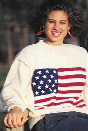 American Flag Sweater Knit Pattern