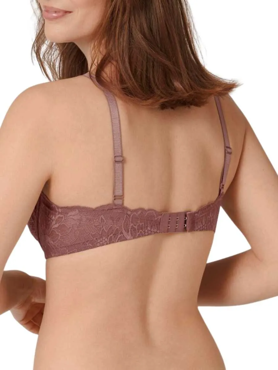 Amourette Charm Padded Bra - Rose Brown