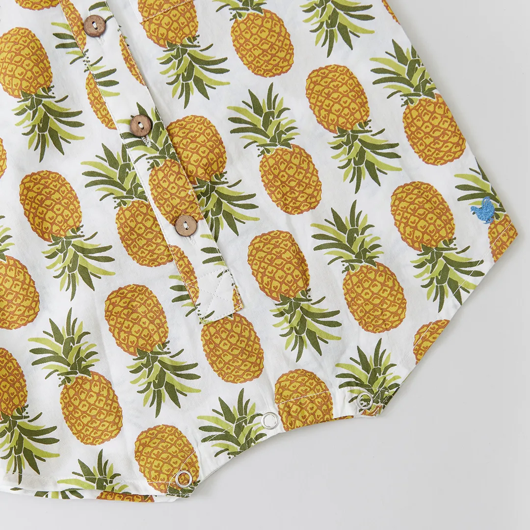 Baby Boys Easton Jumper - Pineapple