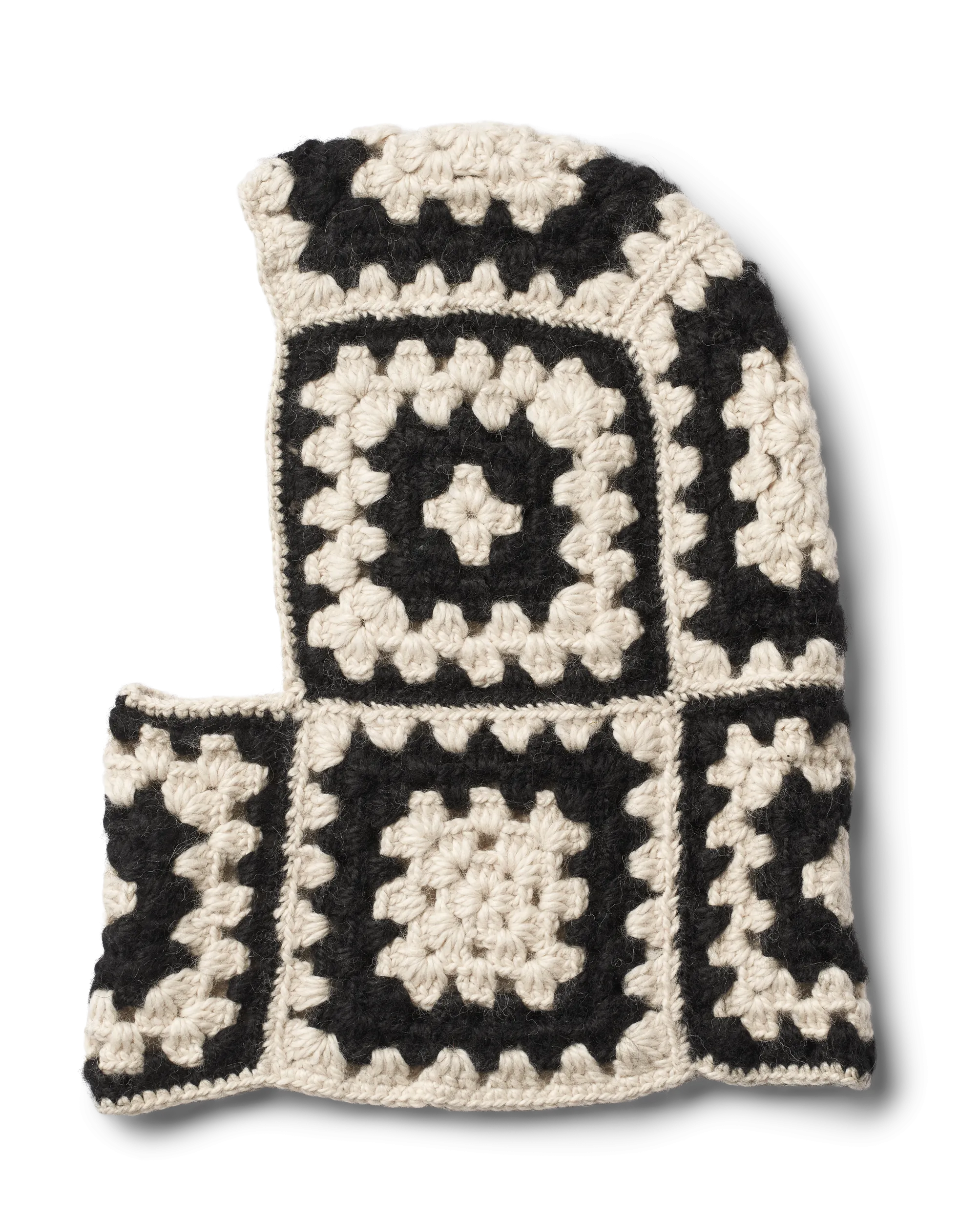 Balaclava Handmade Knit - Ecru