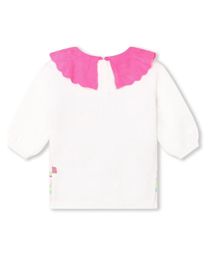 Billieblush Bunny Knit Sweater Dress