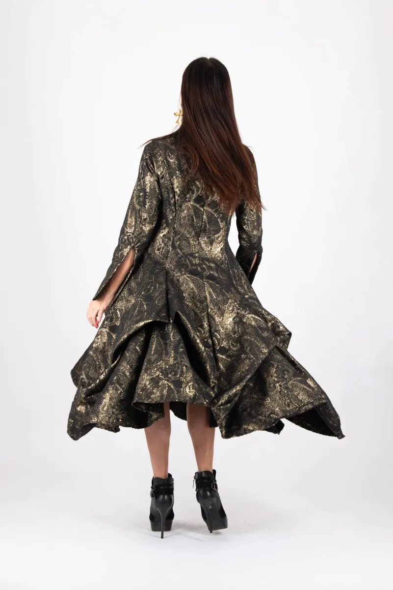 Black Gold Dress Maria