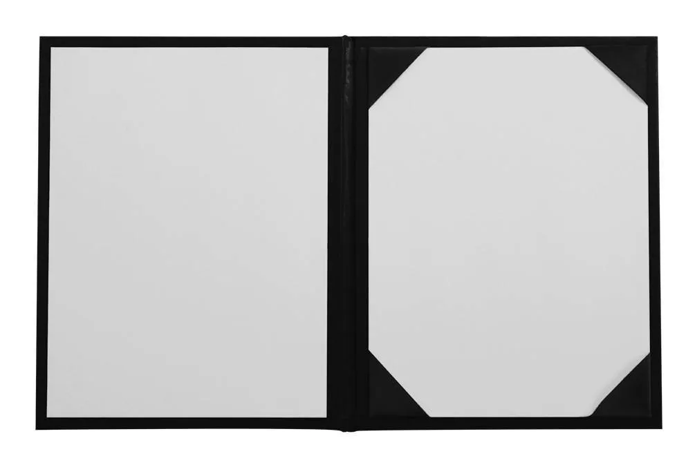 Black Graduation Diploma Cover - College & High School Diploma Covers