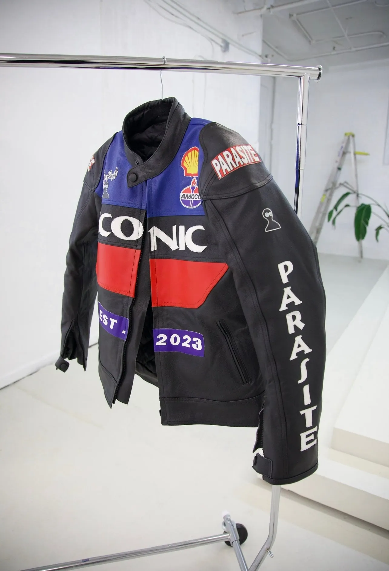 BLACK ICONIC BIKER JACKET