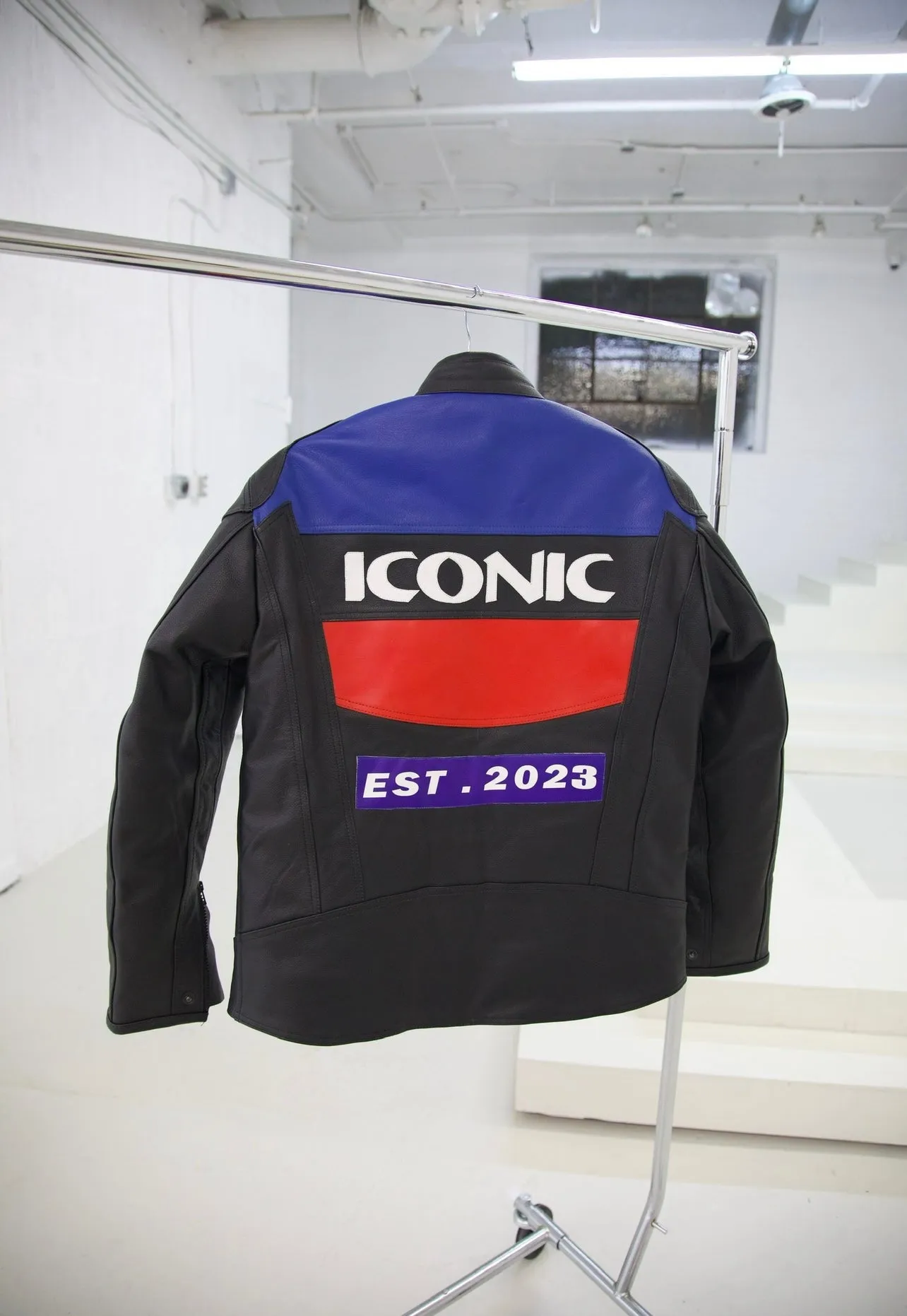 BLACK ICONIC BIKER JACKET