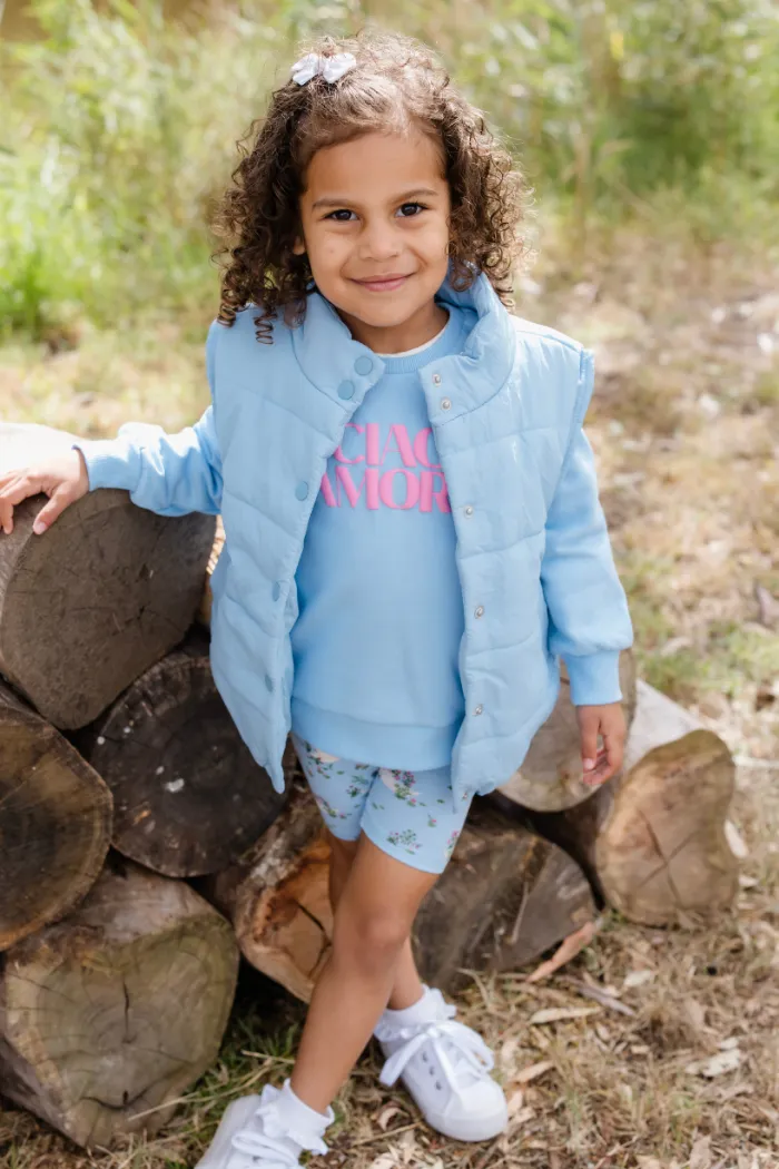 Bluebell Puffer Vest