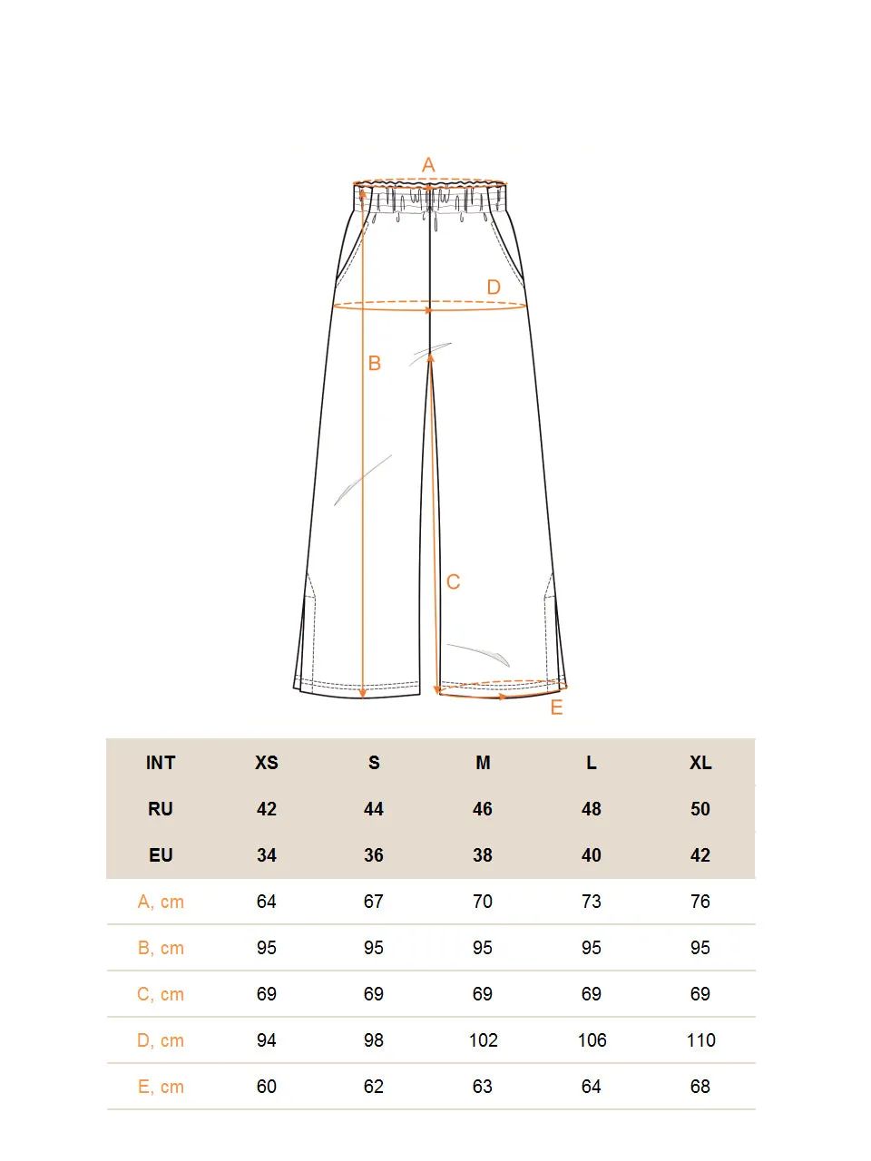 Bordo Women's culottes CAT