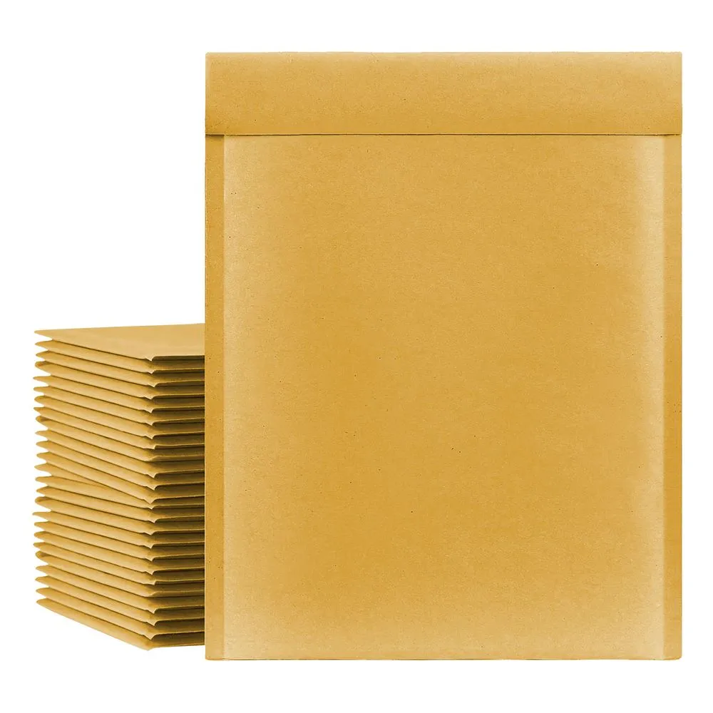Bubble Envelope Mailer, Gold, 230mm x 340mm, All Pack