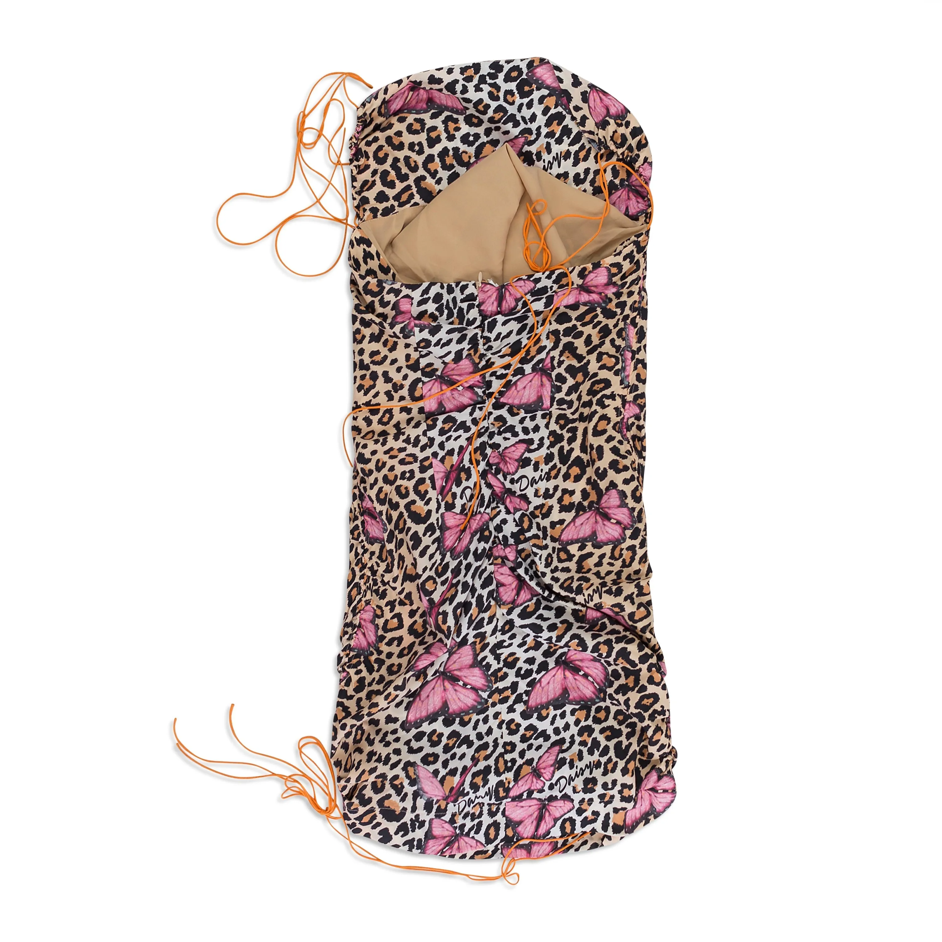 BUTTERFLY EXCLUSIVE TROPICS PINK DAY DRESS
