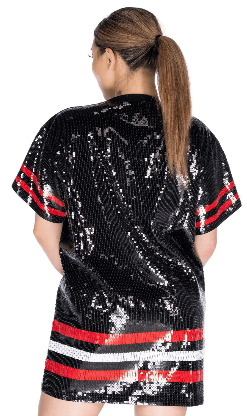 Chicago Hockey Sequin Dress