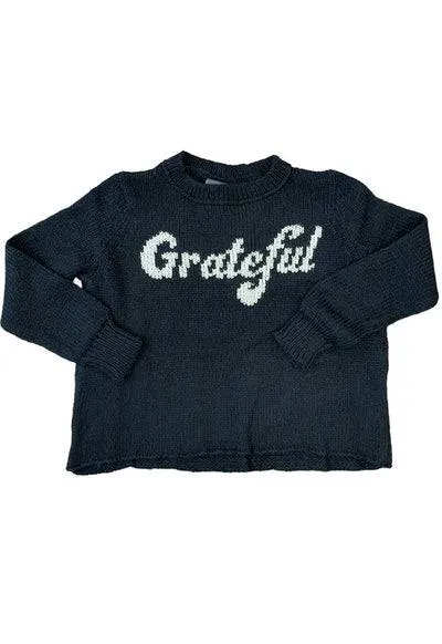 Clearance - Wooden Ships - Sweater - Grateful - Black