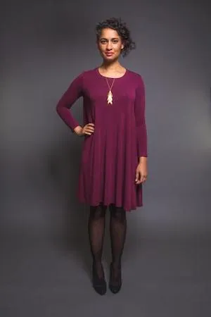 Closet Core - Ebony T-Shirt Dress