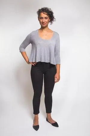 Closet Core - Ebony T-Shirt Dress
