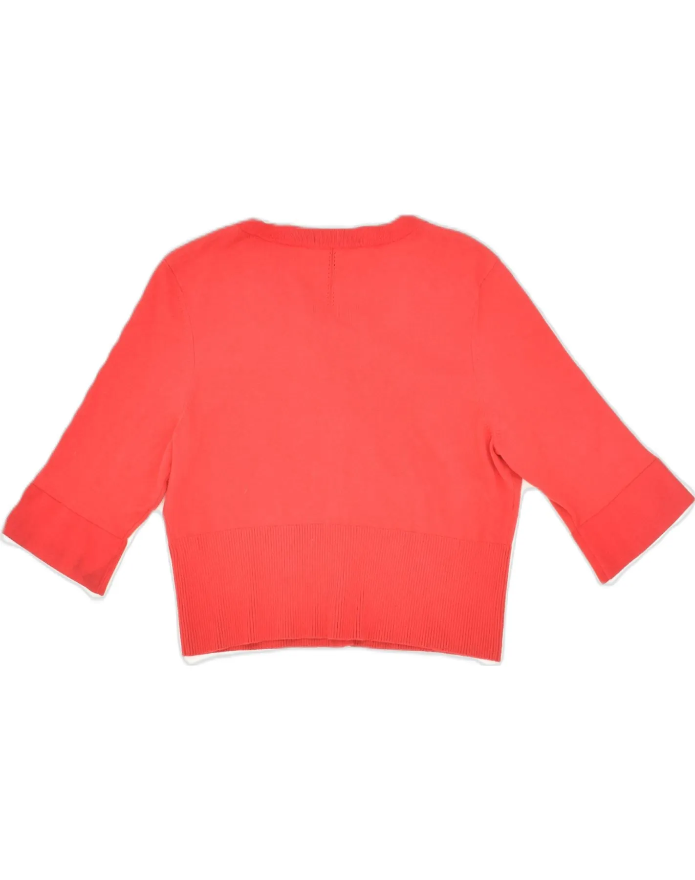 COAST Girls 1/2 Sleeve Crop Cardigan Sweater 13-14 Years Red Viscose