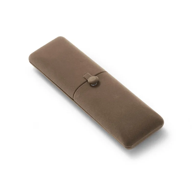 Coffee Velvet Jewelry Gift Box H00902