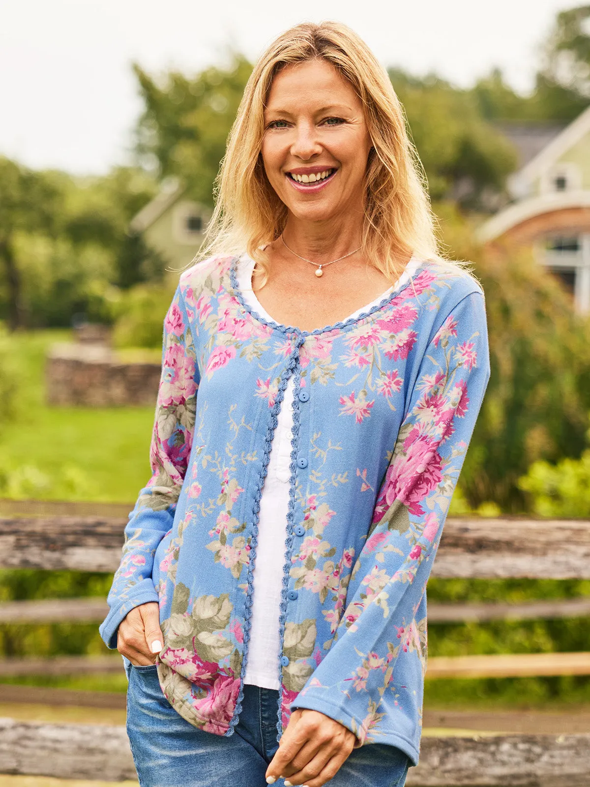 Cottage Rose Sweater