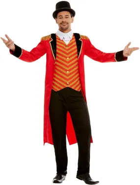 Deluxe Ringmaster Costume Chest 38"-40", Leg Inseam 32.75"