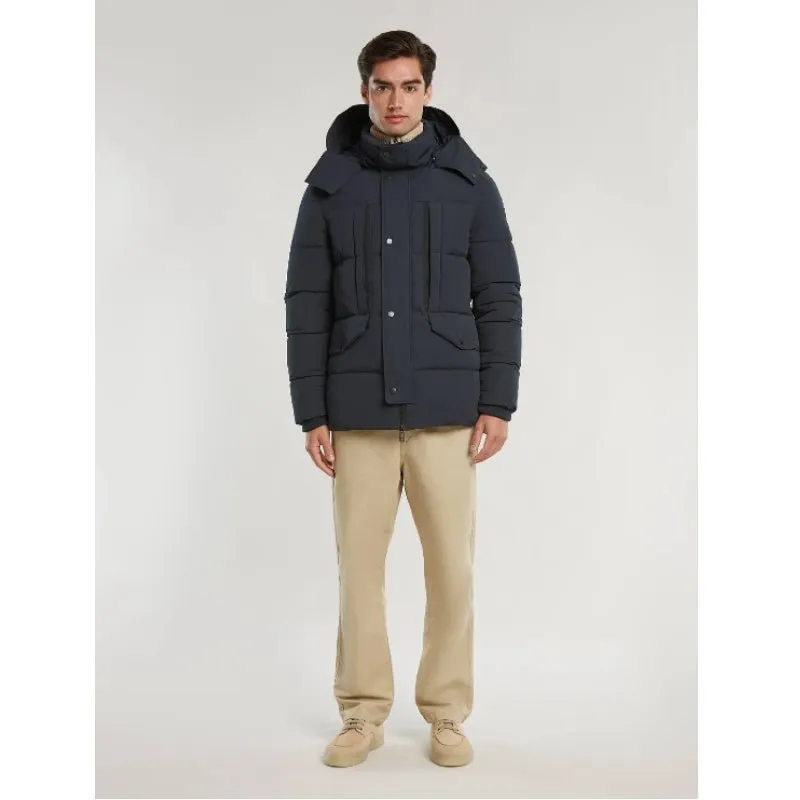 Donkerblauwe jacket Langdon