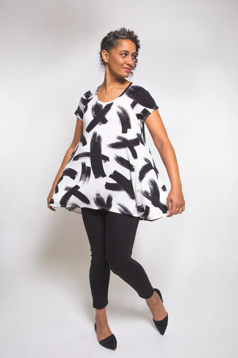 Ebony T-Shirt & Knit Dress Pattern