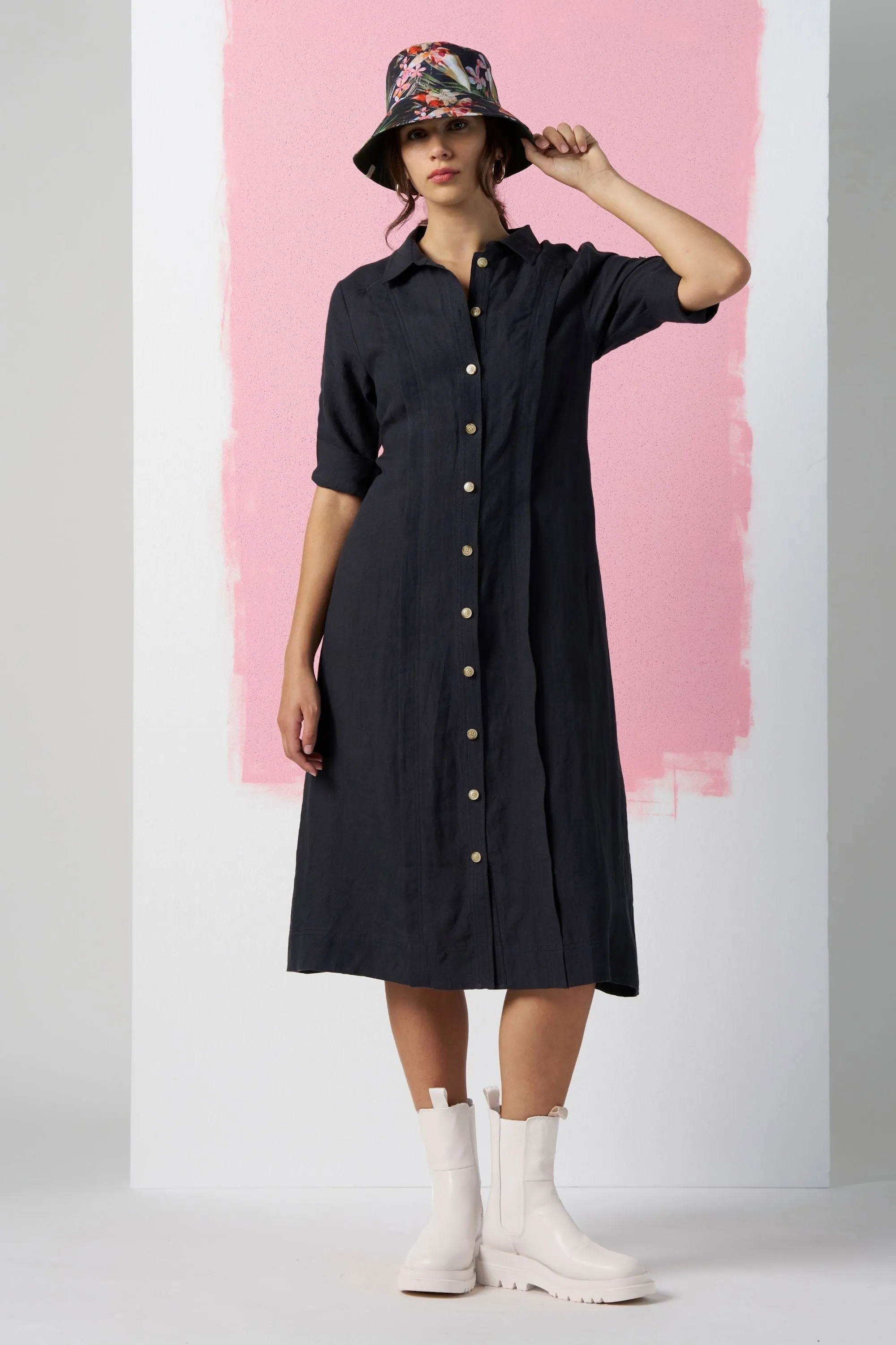 ECHO SHIRT DRESS - MS1358