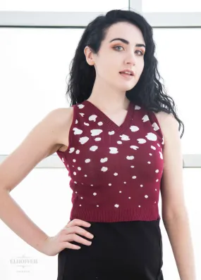 Essential Cher Crop Top - Forest Mushroom