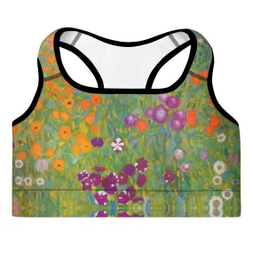 Freedom Padded Bra – Gustav Klimt's Flowers