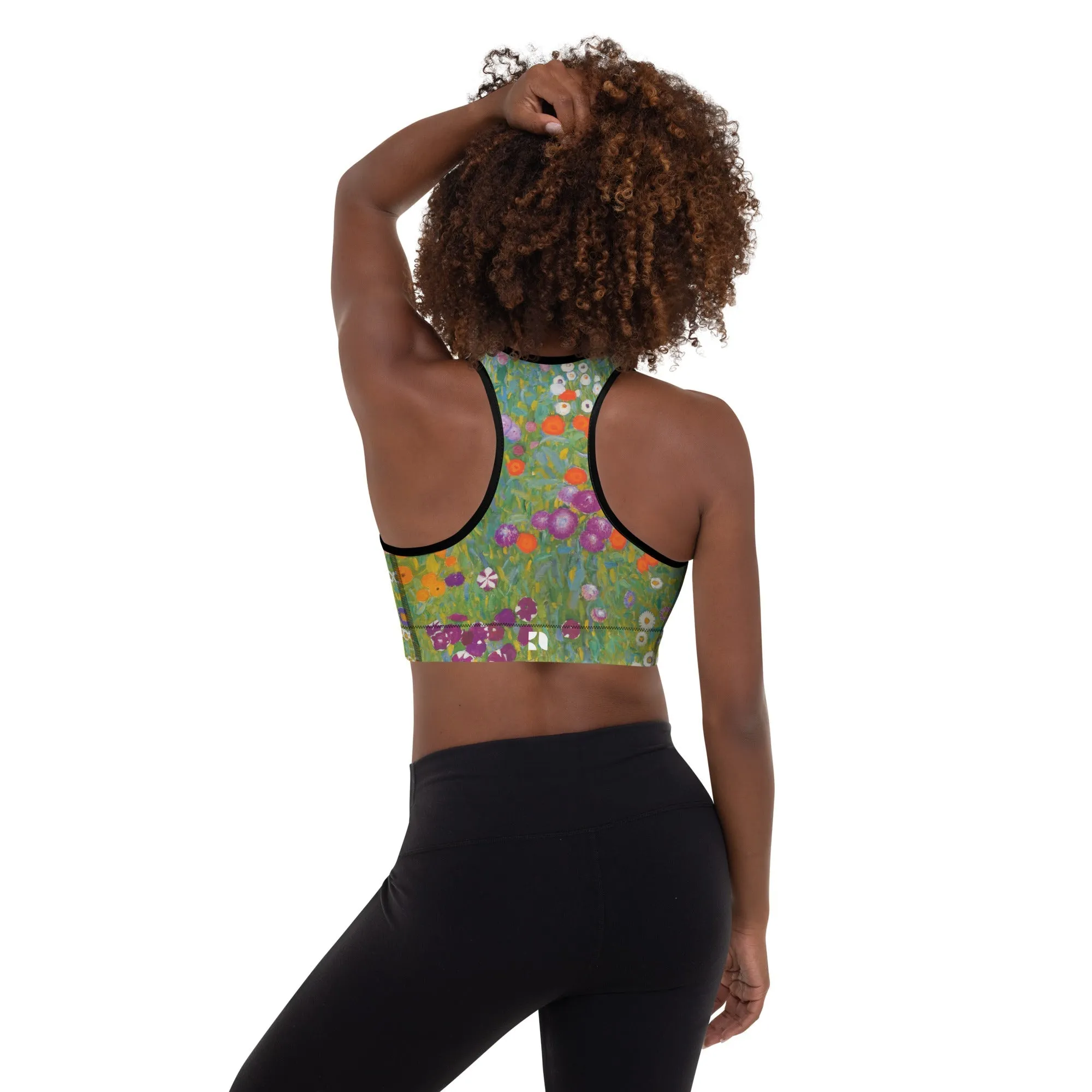 Freedom Padded Bra – Gustav Klimt's Flowers