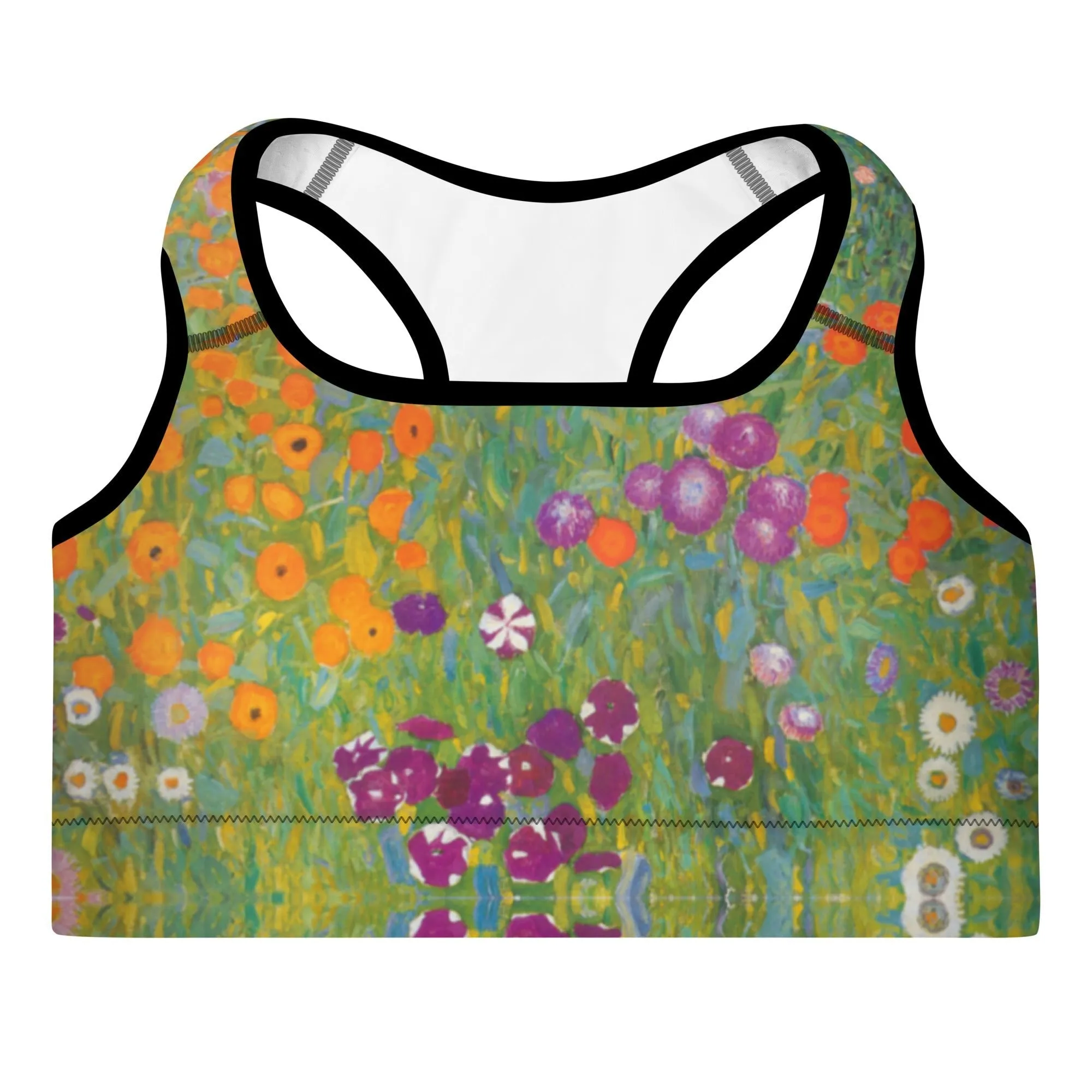 Freedom Padded Bra – Gustav Klimt's Flowers
