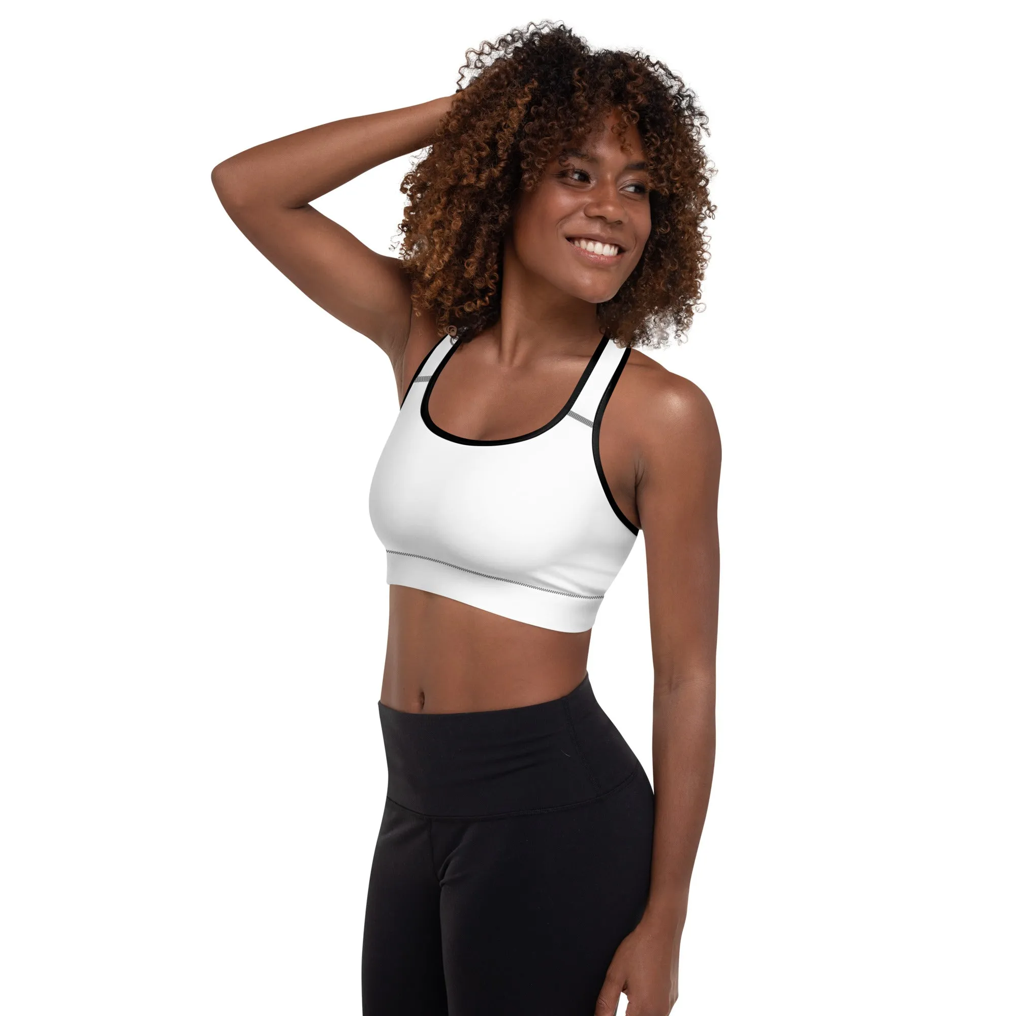 Freedom Padded Bra - White