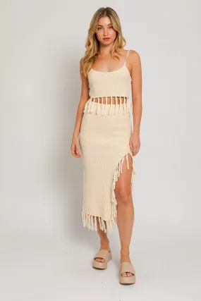 Fringe Crochet Skirt