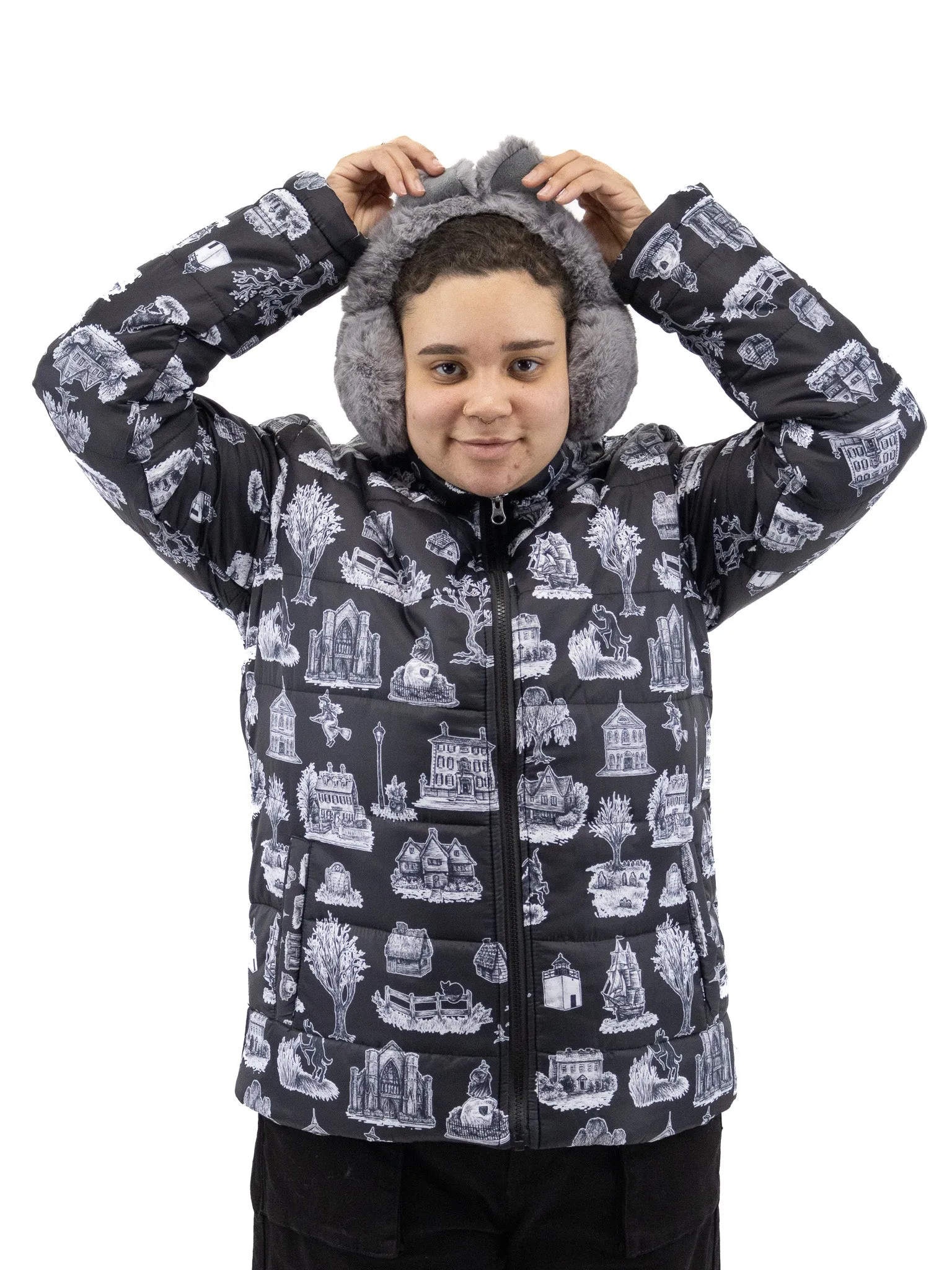 From Salem, With Love Puffer Jacket LIMITED EDITION BRETT MANNING COLLAB!