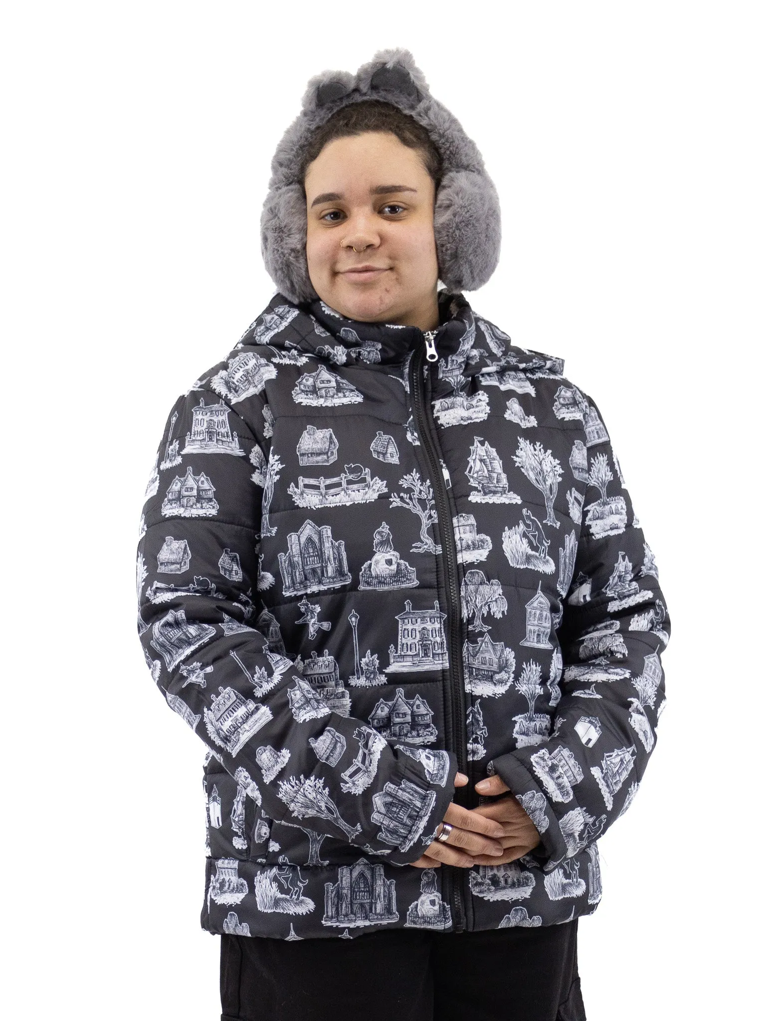 From Salem, With Love Puffer Jacket LIMITED EDITION BRETT MANNING COLLAB!
