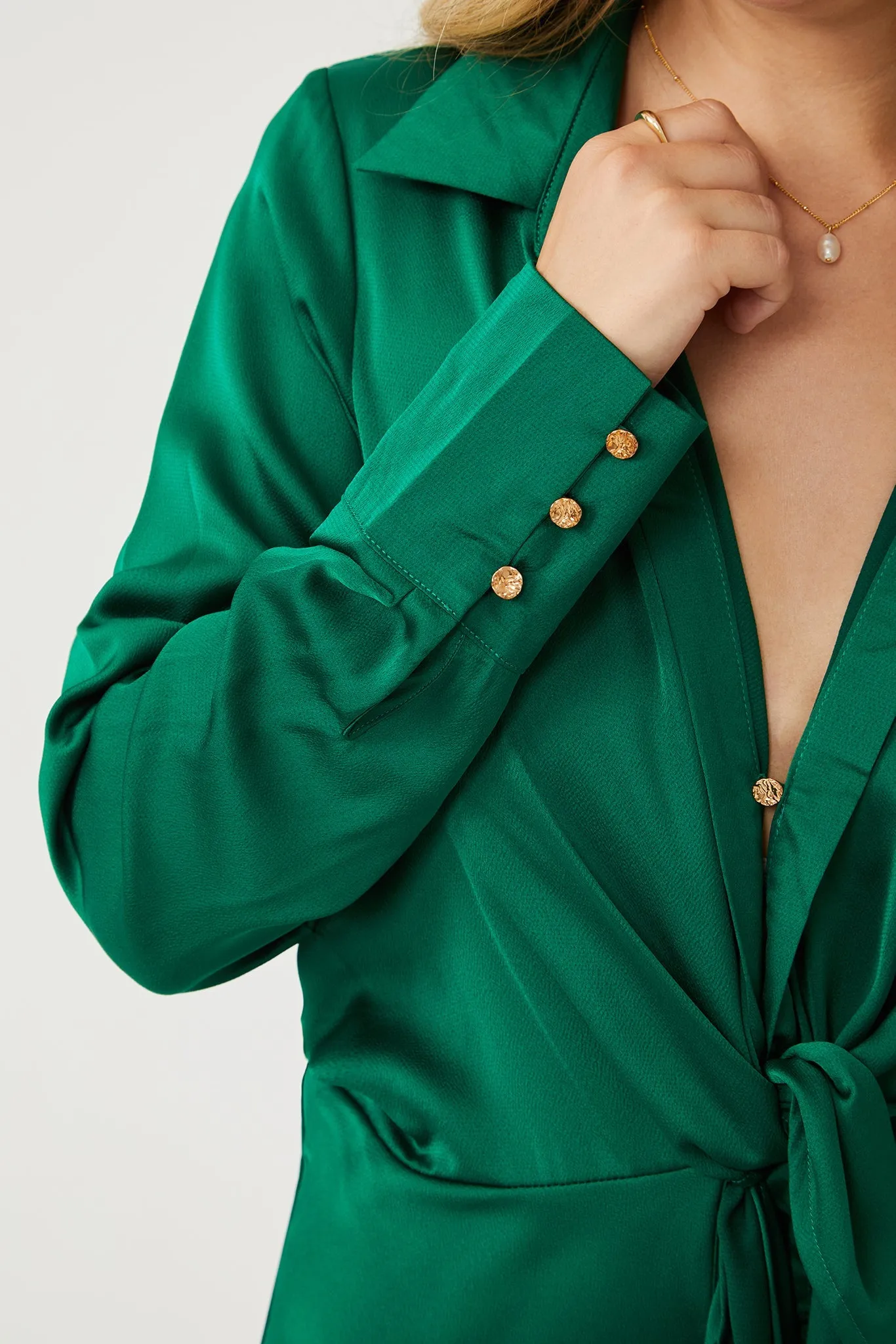 Genevie Dress - Green