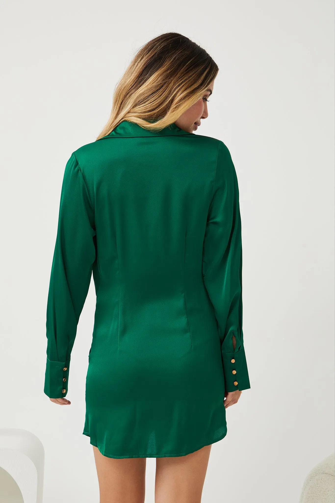 Genevie Dress - Green