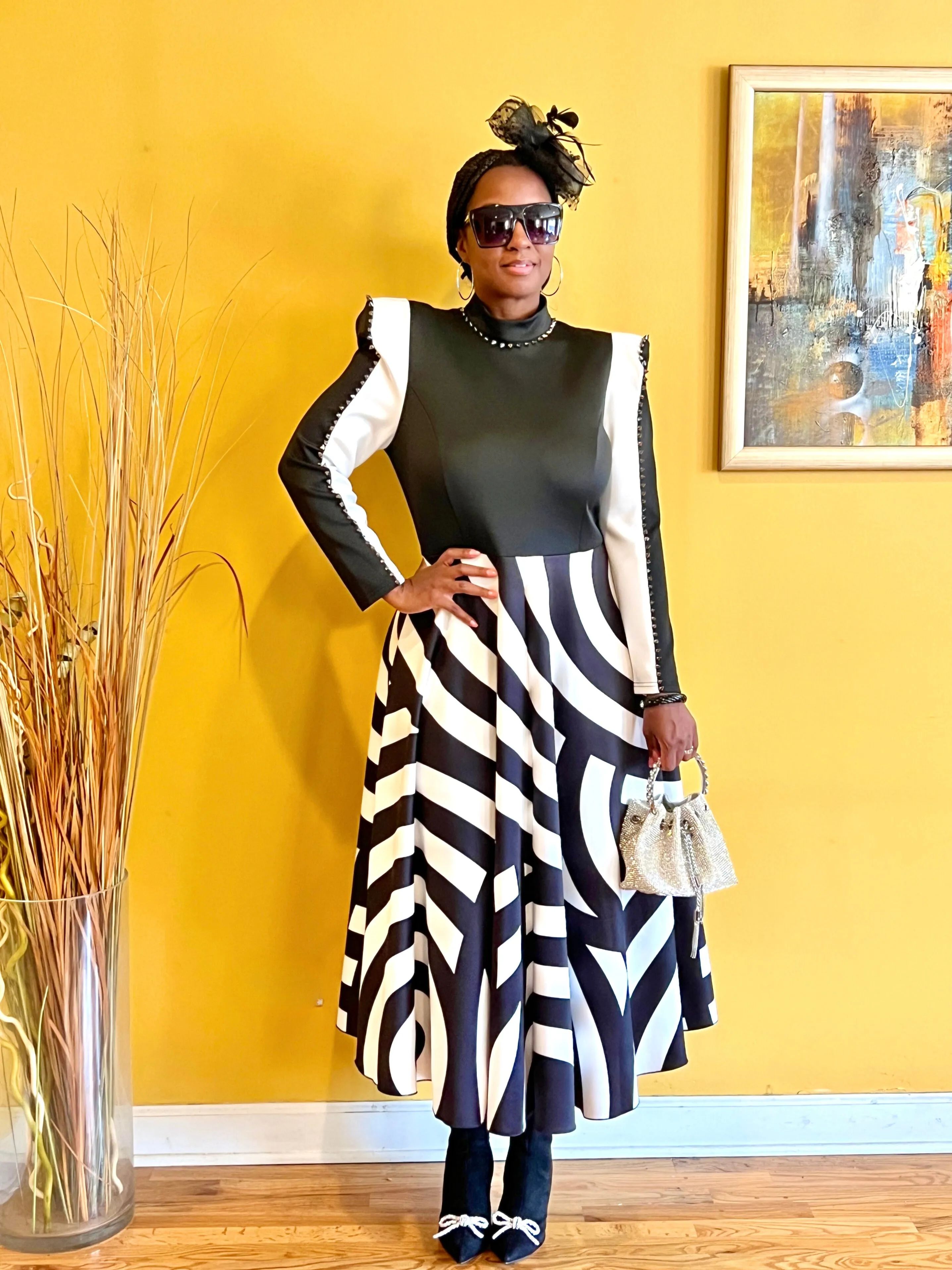 Geometric Elegance Jumpsuit