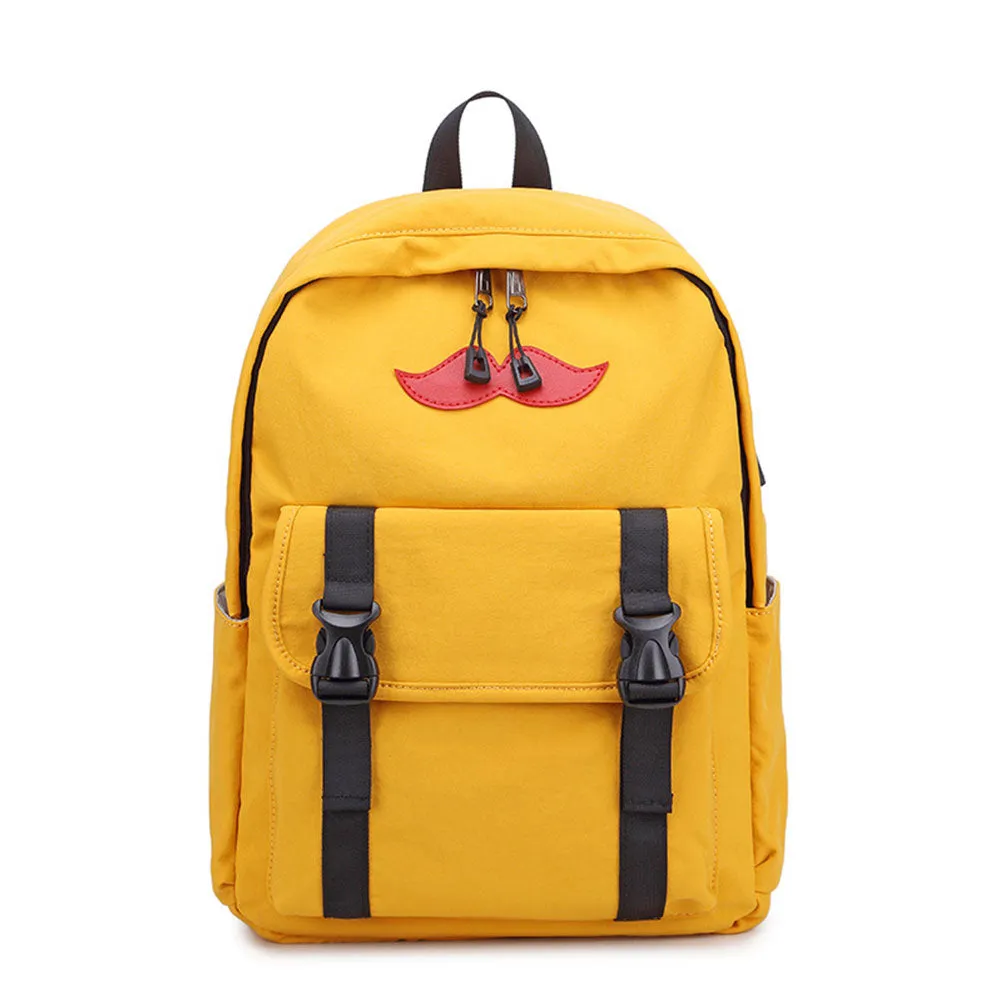 Girls USB Backpack for High School Ligthweight Bookbag Fits 14 Inches Laptop USB2214