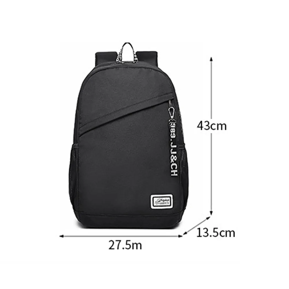 Girls USB Backpack for High School Ligthweight Bookbag Fits 14 Inches Laptop USB2214
