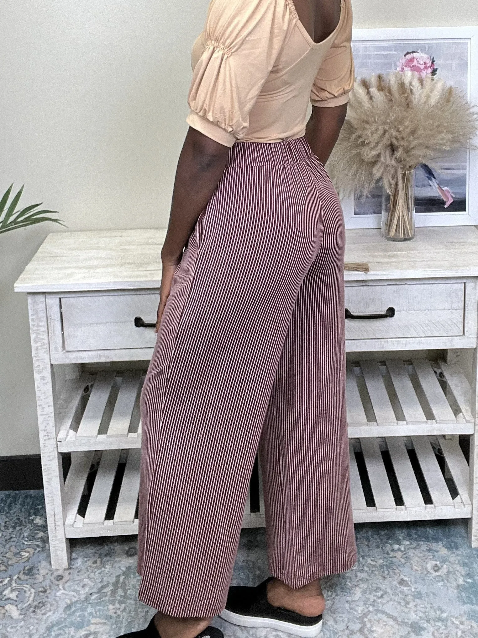 Give Me Space Wide Leg Pants * Final Sale*