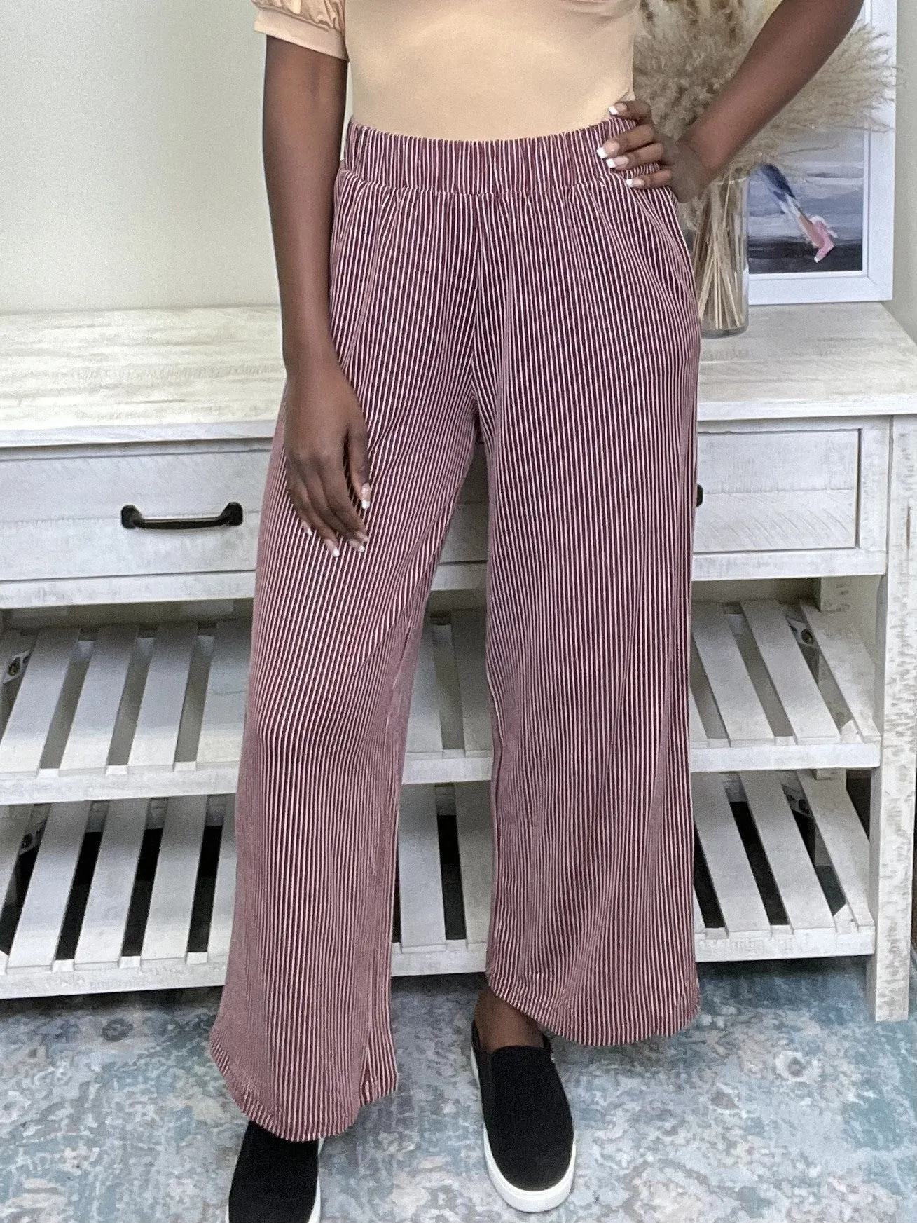 Give Me Space Wide Leg Pants * Final Sale*