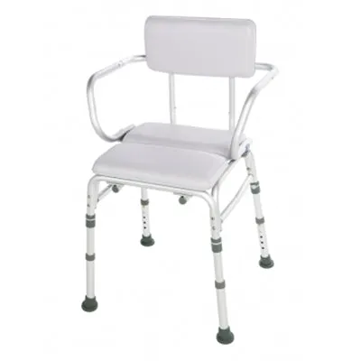 Graham Field Bath Seat Padded with Arms, 1 Each