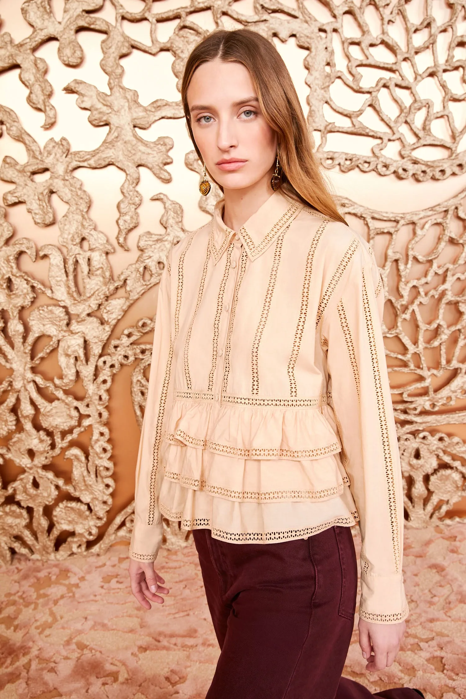 Harper Blouse - Petal