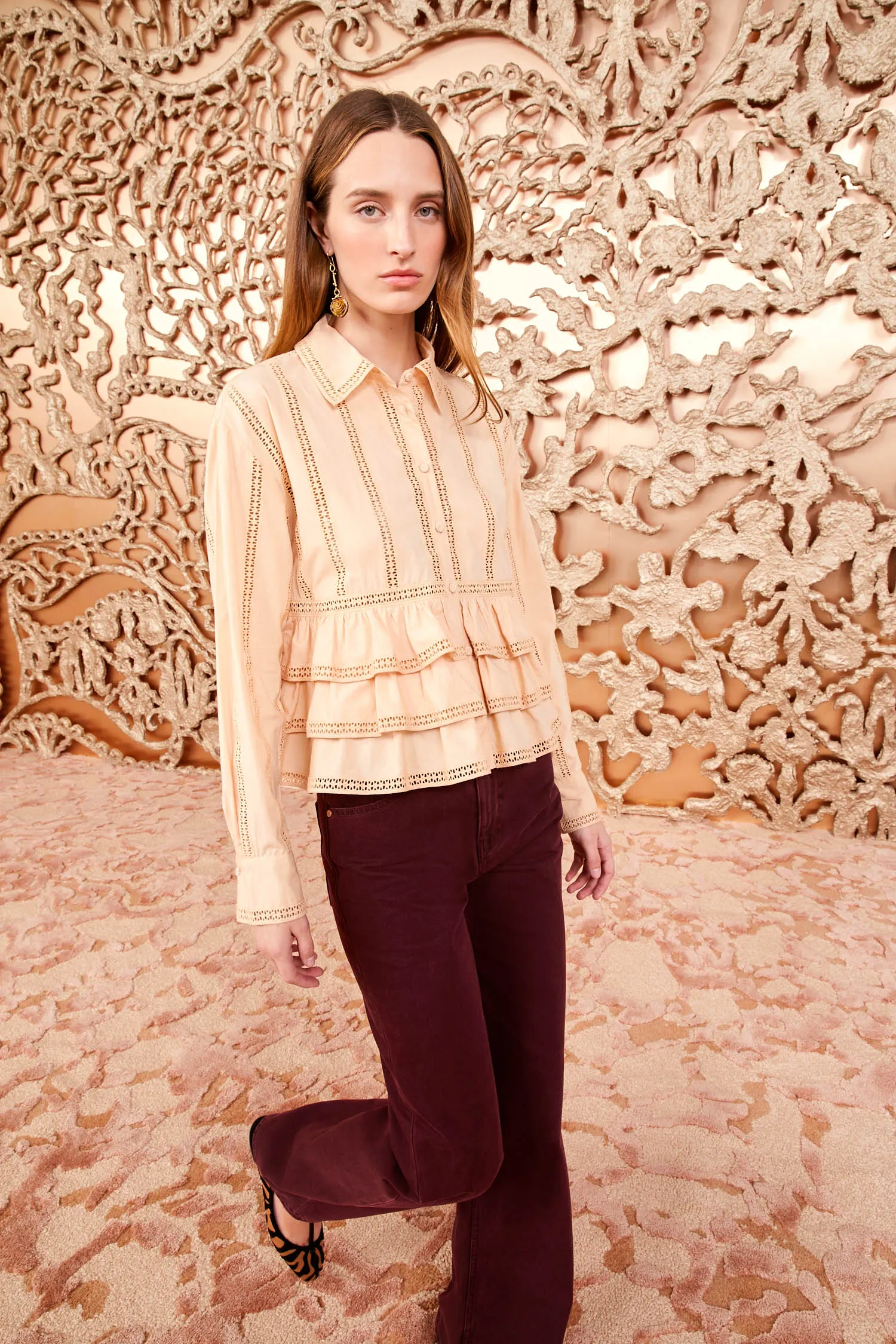 Harper Blouse - Petal
