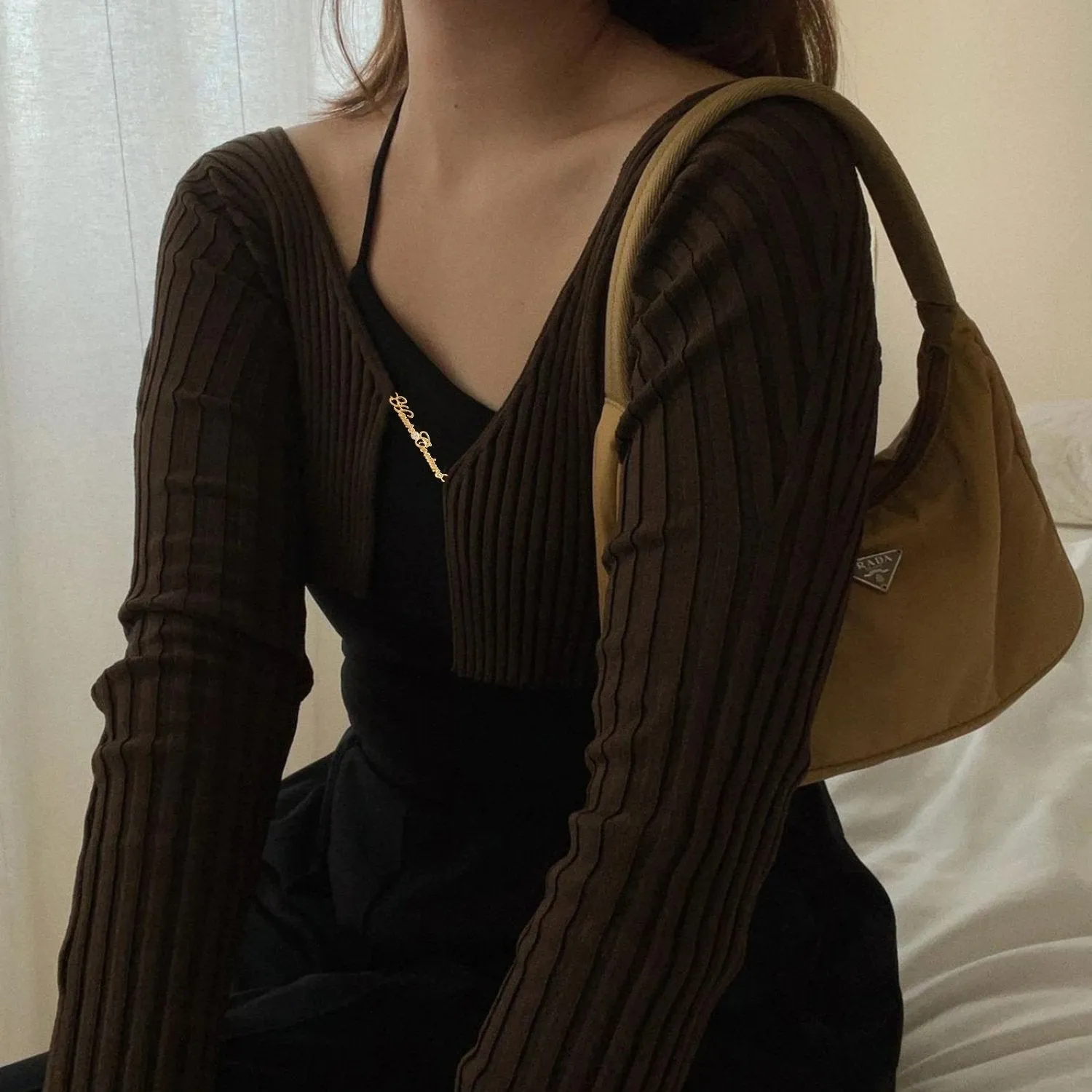 Haute Couture Clasp Cardigan