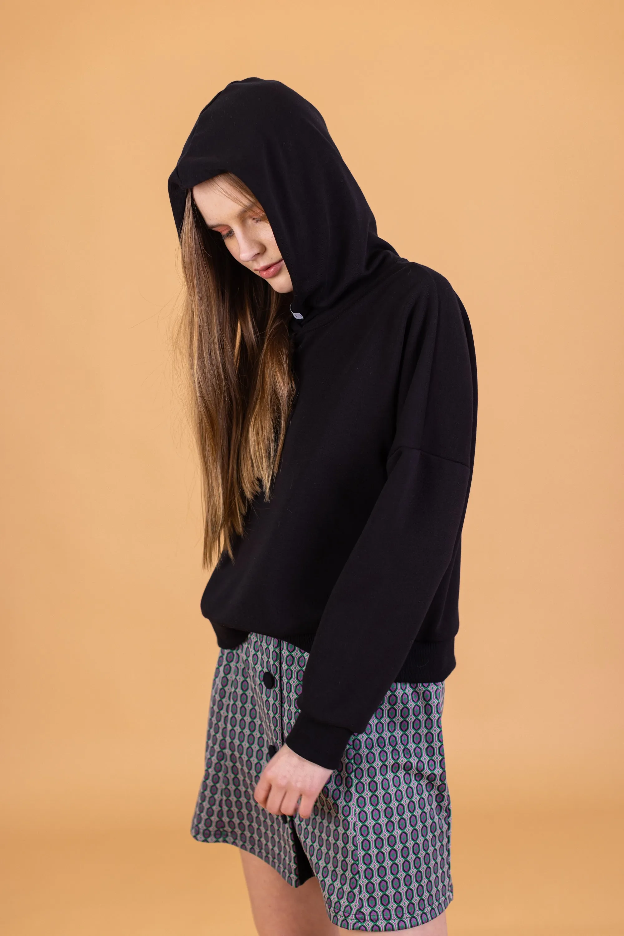 Hoodie Avelina Black.