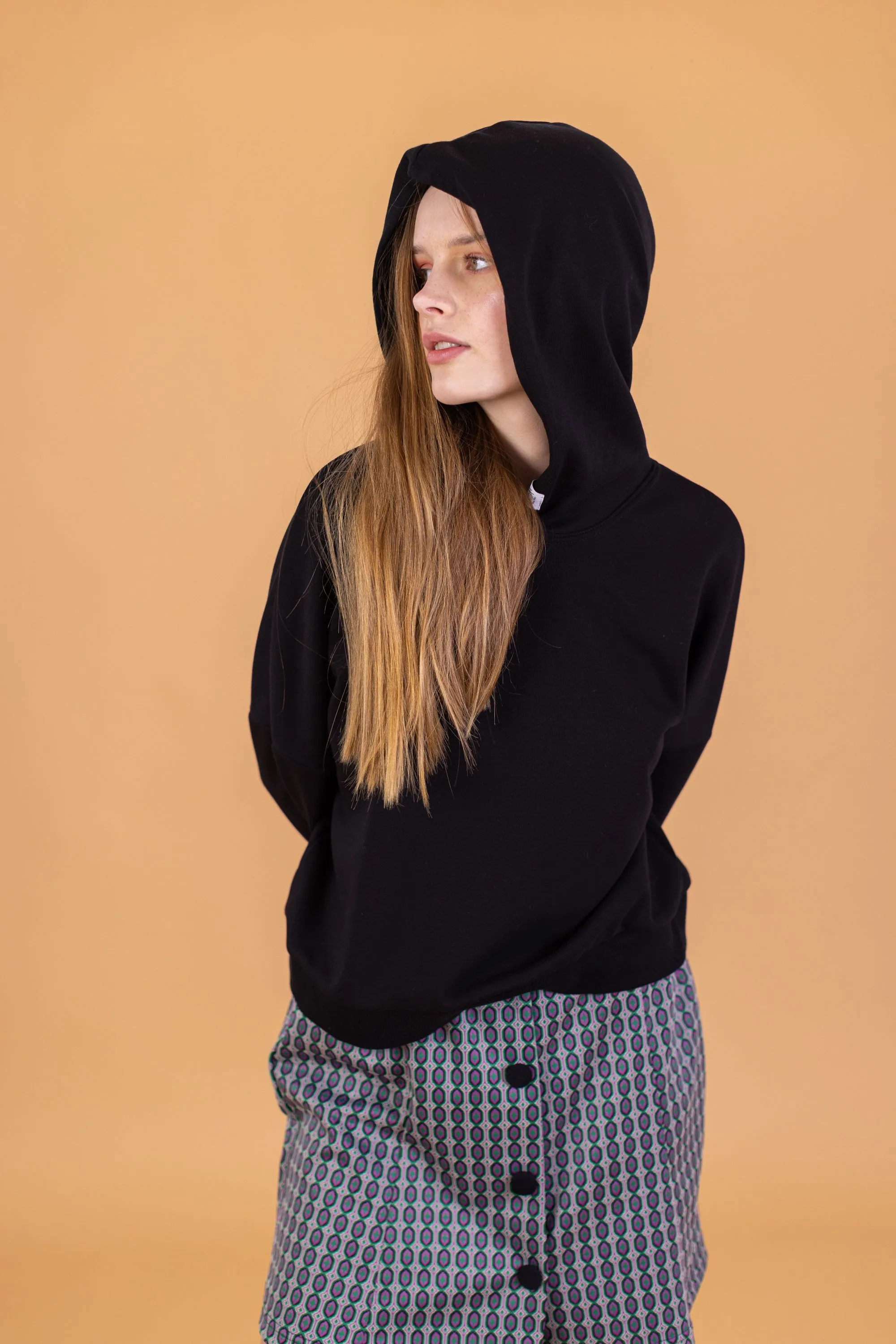 Hoodie Avelina Black.