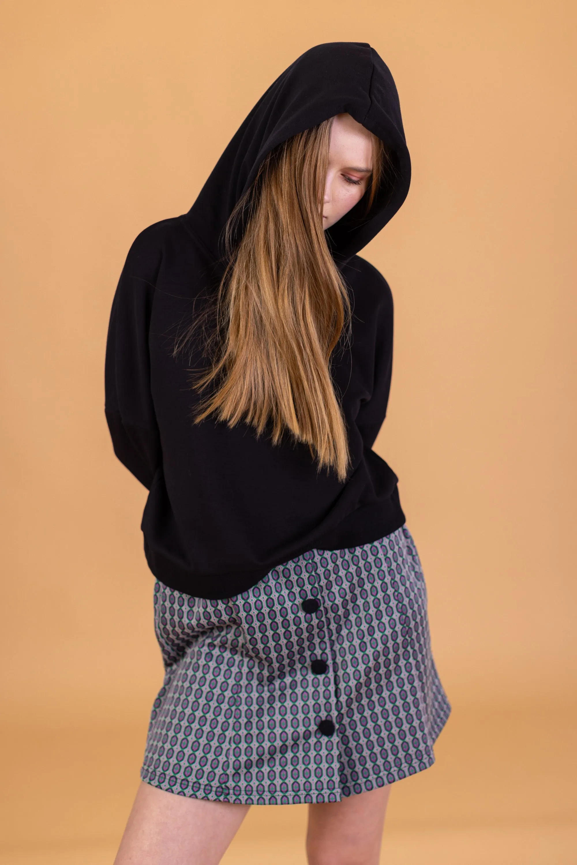 Hoodie Avelina Black.