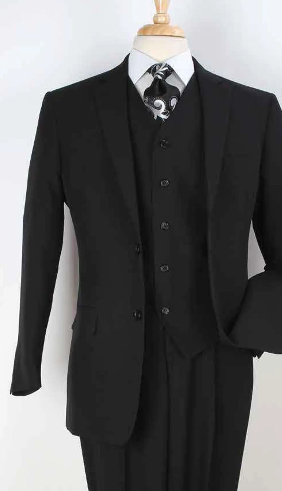Iconic P3201-BLK Mens Suit