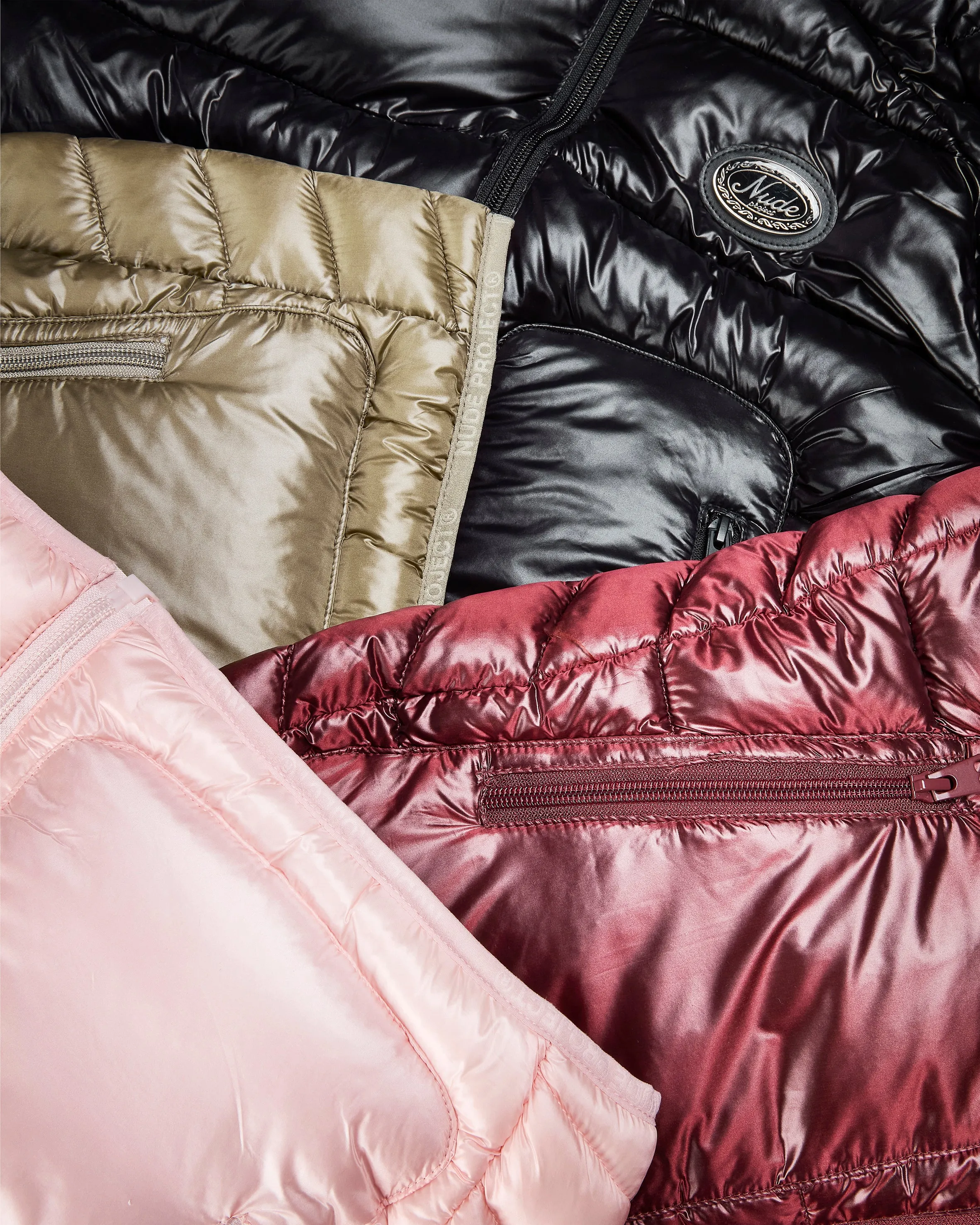 ICONIC PUFFER JACKET PINK